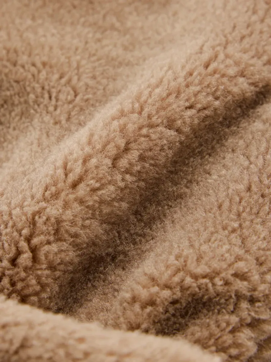 Ella and il Lykke Shearling Bag Taupe