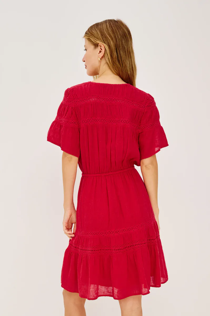 Rails Winslow Dress Tomato 