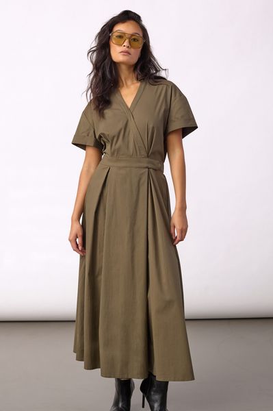 Hovedbilde Cocouture Elara Wrap Dress Olive