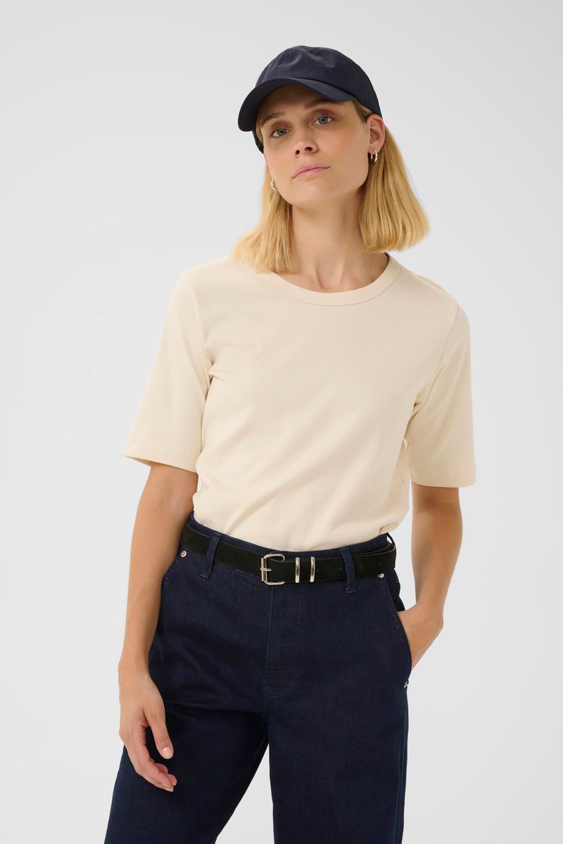 Part Two Savin Belt Suede Black