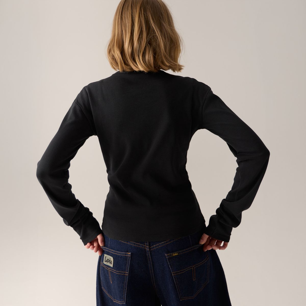 Lois Lauren T-Shirt Black