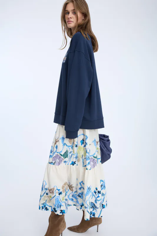 Munthe Nao Dress Print Ivory