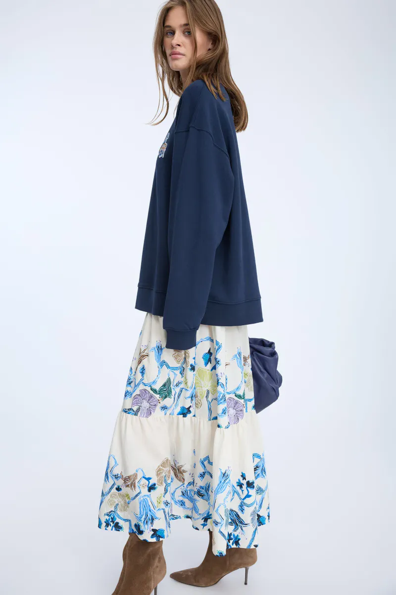 Munthe Nao Dress Print Ivory