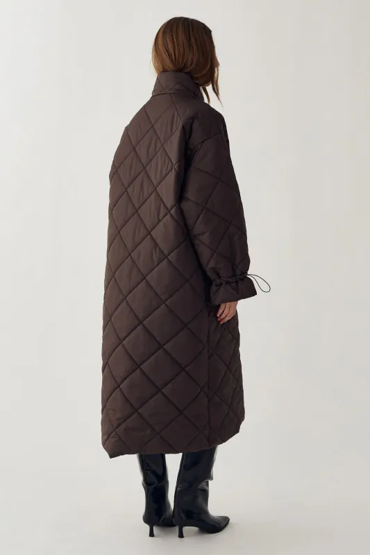 Noella Maude Coat Chocolate 