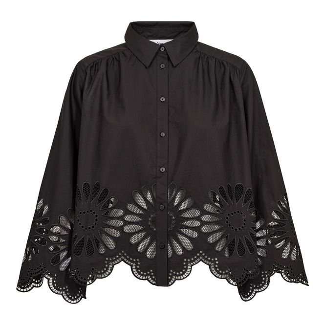 Hovedbilde Cocouture Melise Embroidery Shirt Black