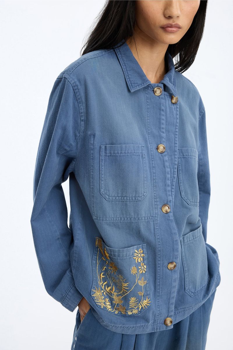 Munthe Bayan Outerwear Blue