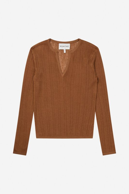Munthe Nyra Knit Caramel 