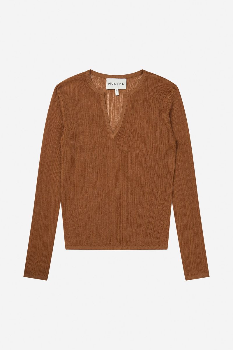 Munthe Nyra Knit Caramel 