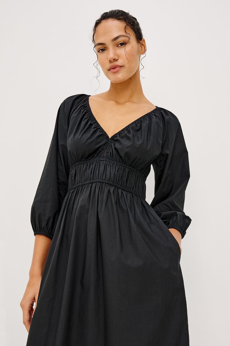 Rails Paio Dress Black 