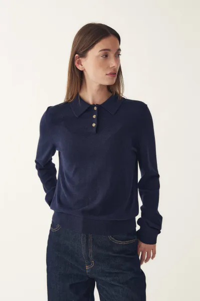 Hovedbilde Noella Maxine Knit Medium Navy Blue