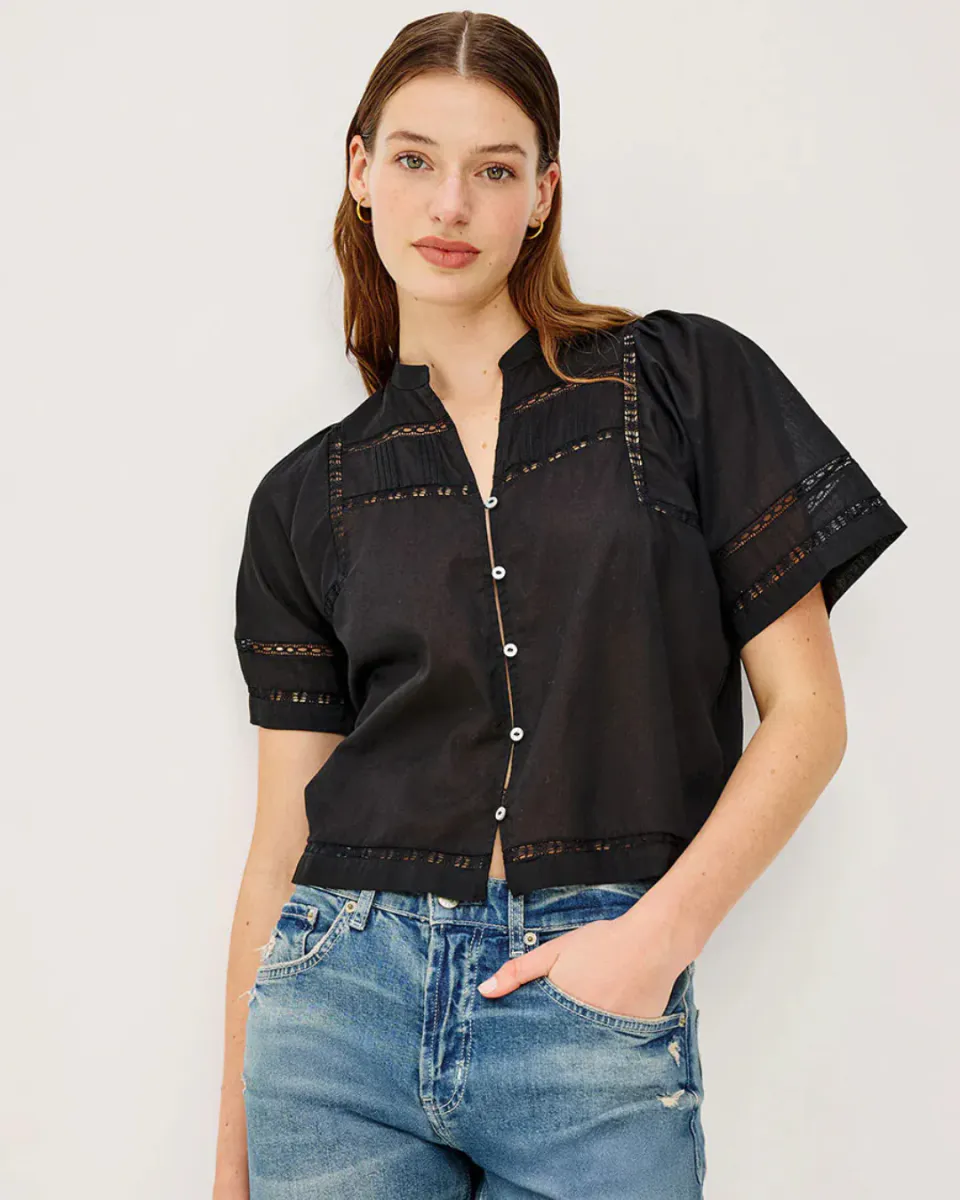 Rails Alanis Blouse Black 