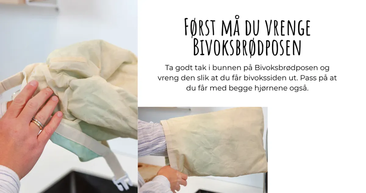 Fru Timian Bivoks Brødpose 
