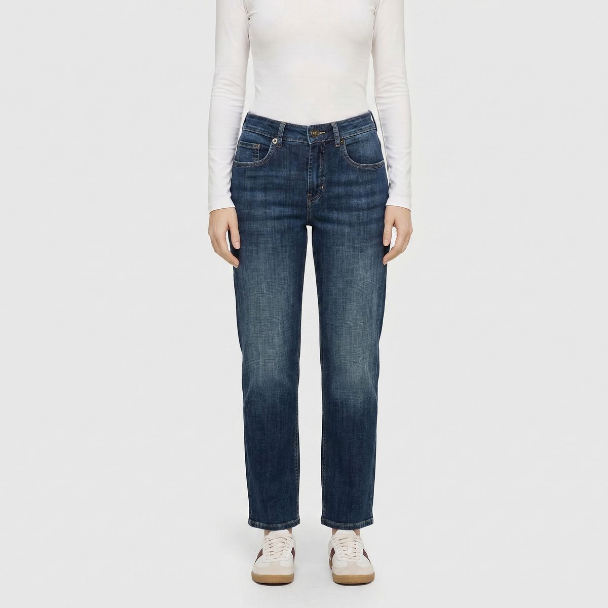 Mac Jeans Gina Straight Moonlight Blue 