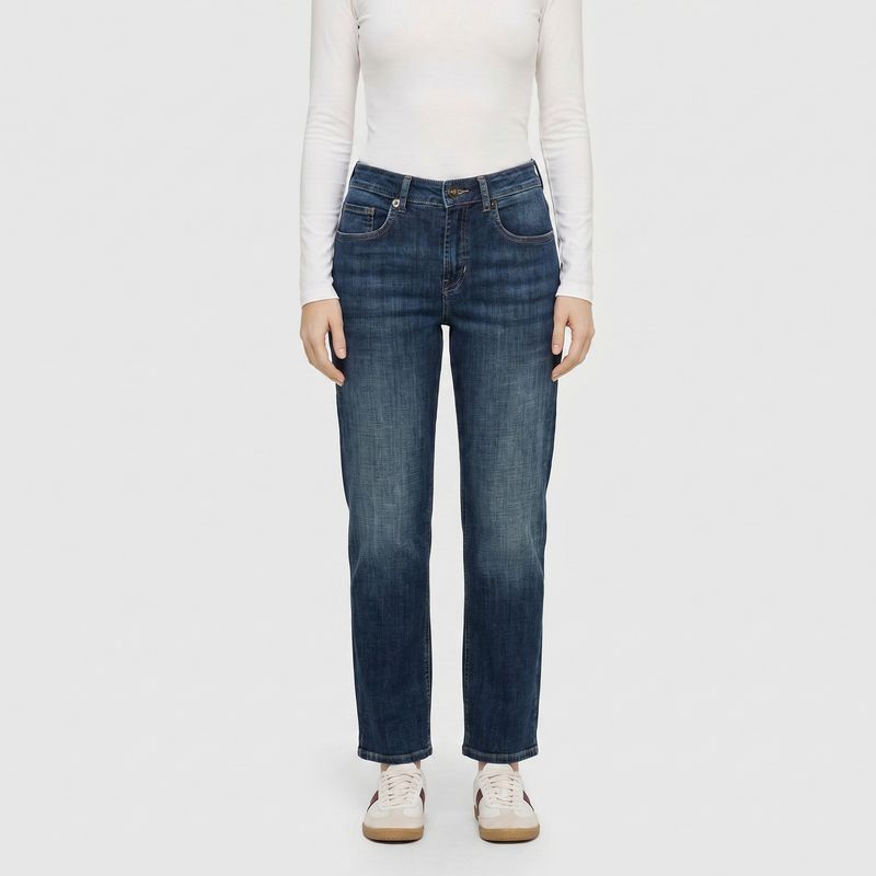 Mac Jeans Gina Straight Moonlight Blue 