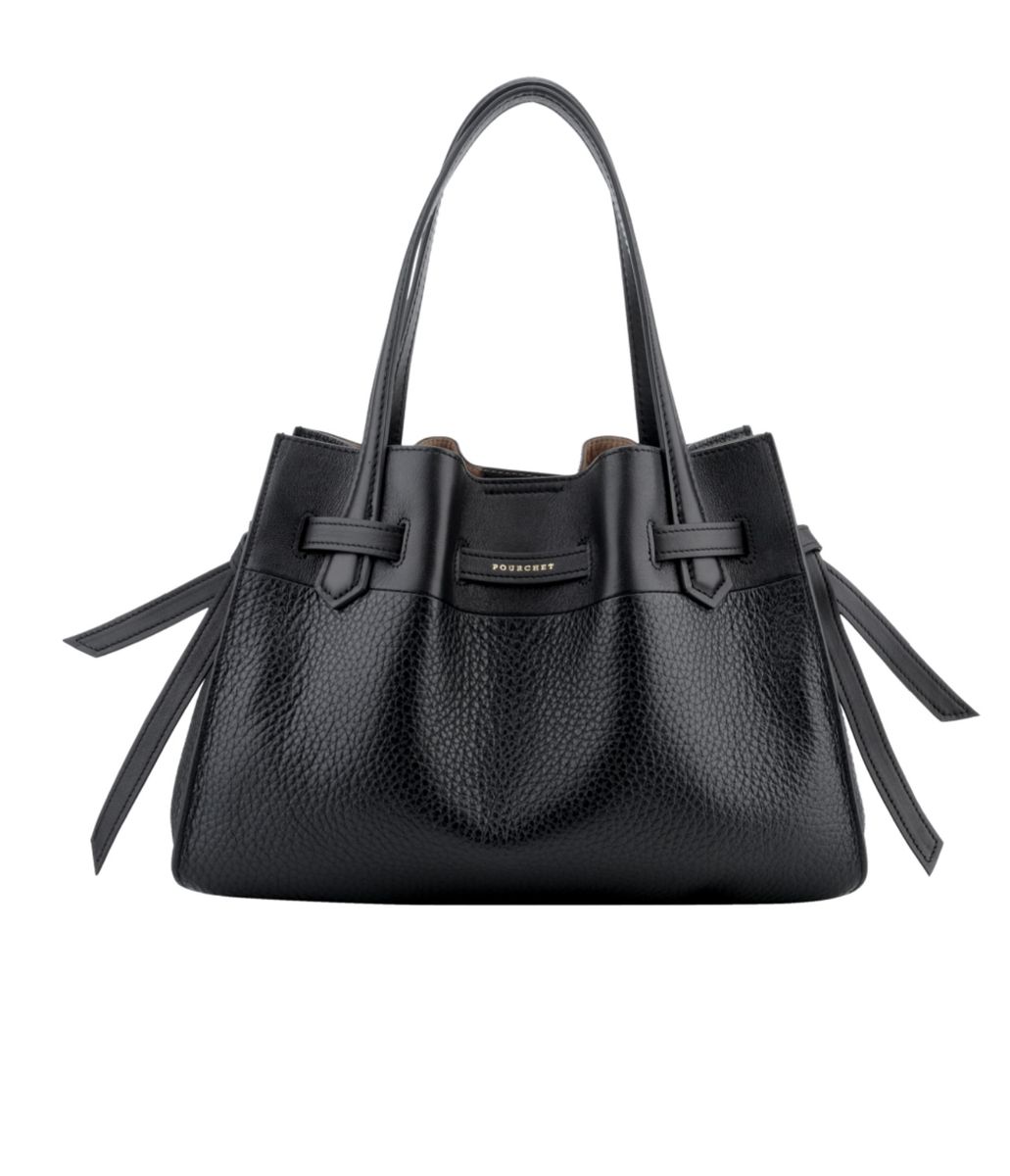 Pourchet Paris Blossom Bag L Black 