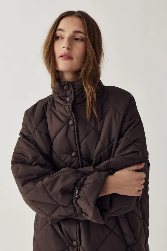 Noella Maude Coat Chocolate 