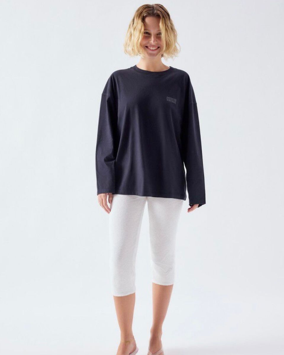 American Vintage T-Shirt Gixy Black