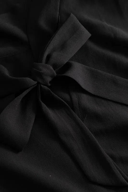 Noella Latania Long Dress Black 