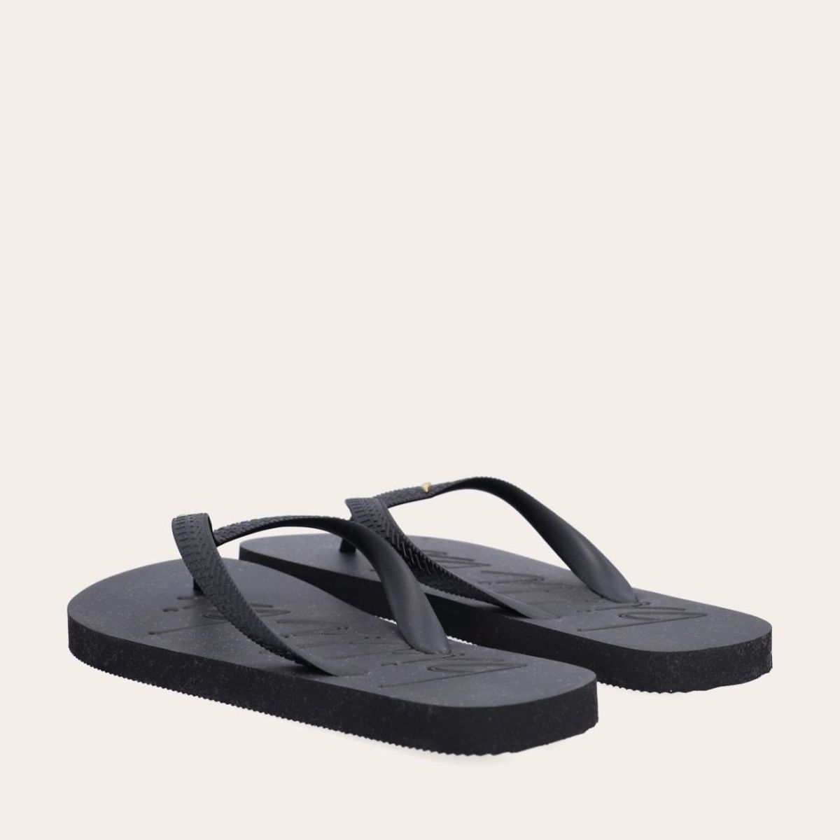 Billi Bi Flip Flops Black 