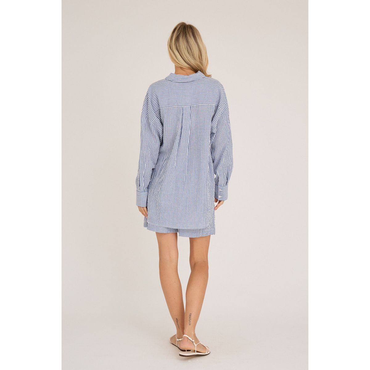 A-view Sonja New Shirt Navy White