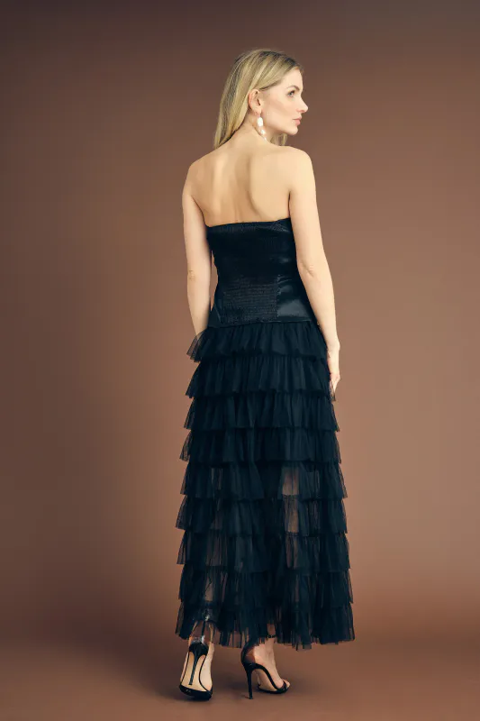 A-view Miranda Skirt Black 