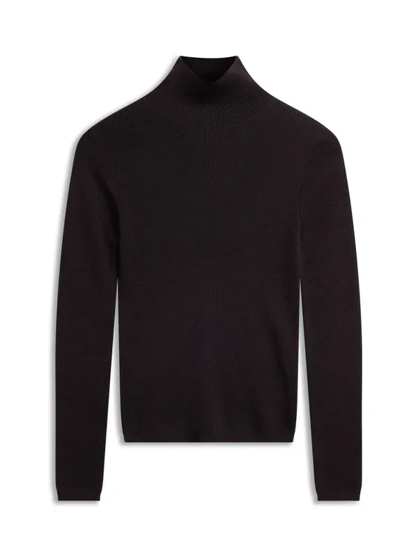 Ella and il Cora Merino Sweater Dark Brown