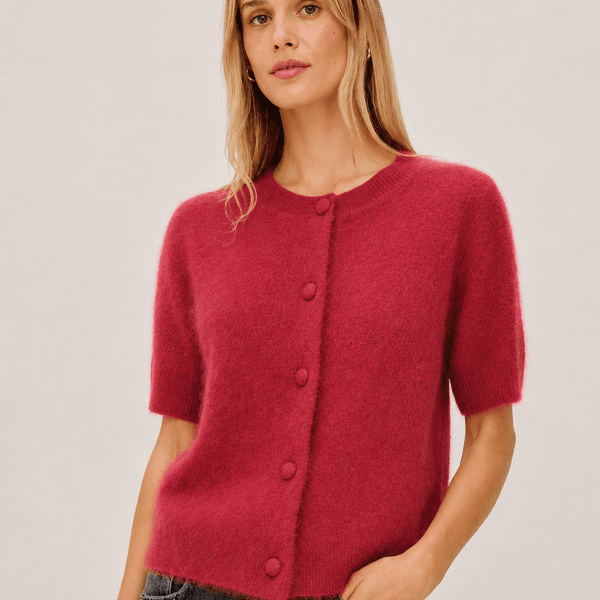 Hovedbilde Rails Roman Cardigan Grimson
