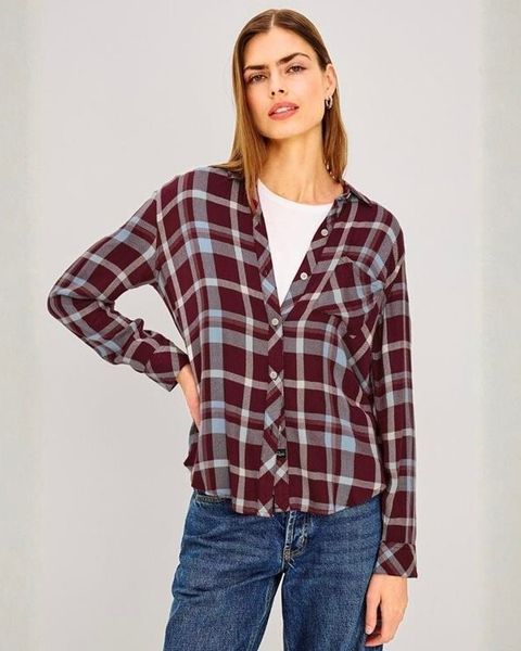 Hovedbilde Rails Hunter Shirt Plum Cream 