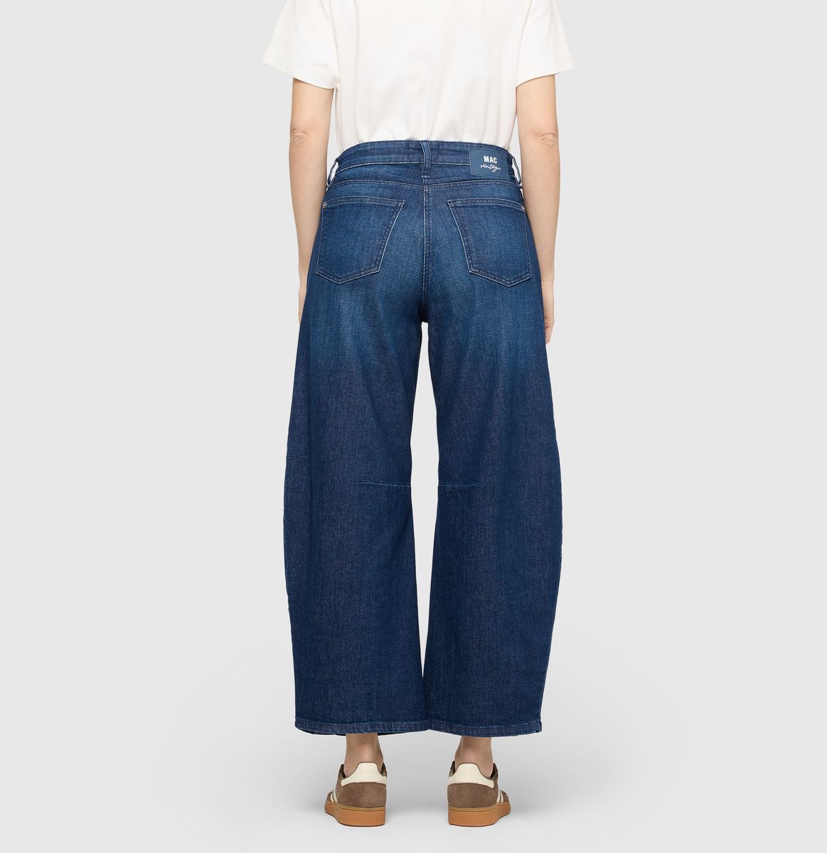 Mac Jeans Dakota Barrel Blue Mended Wash