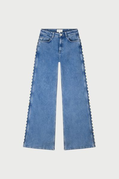 Hovedbilde Fabienne Chapot Thea Wide Leg  Jeans Foster Blue