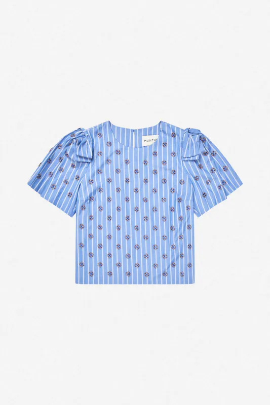 Munthe Vapouri Top Blue