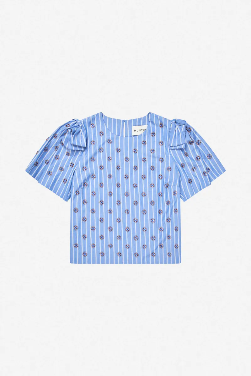 Munthe Vapouri Top Blue