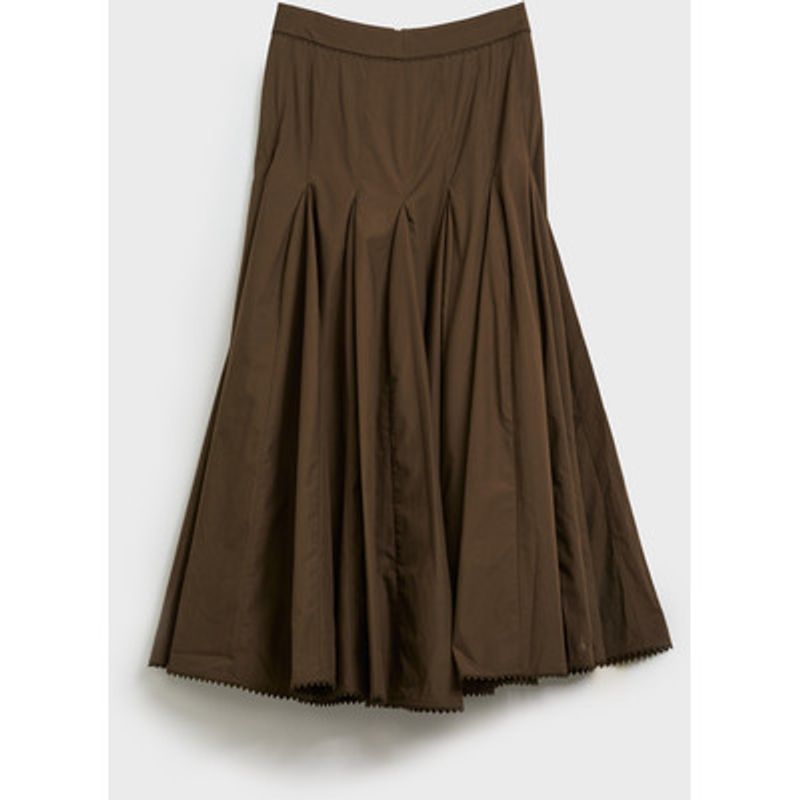 AKS Label Dasha Skirt Brown