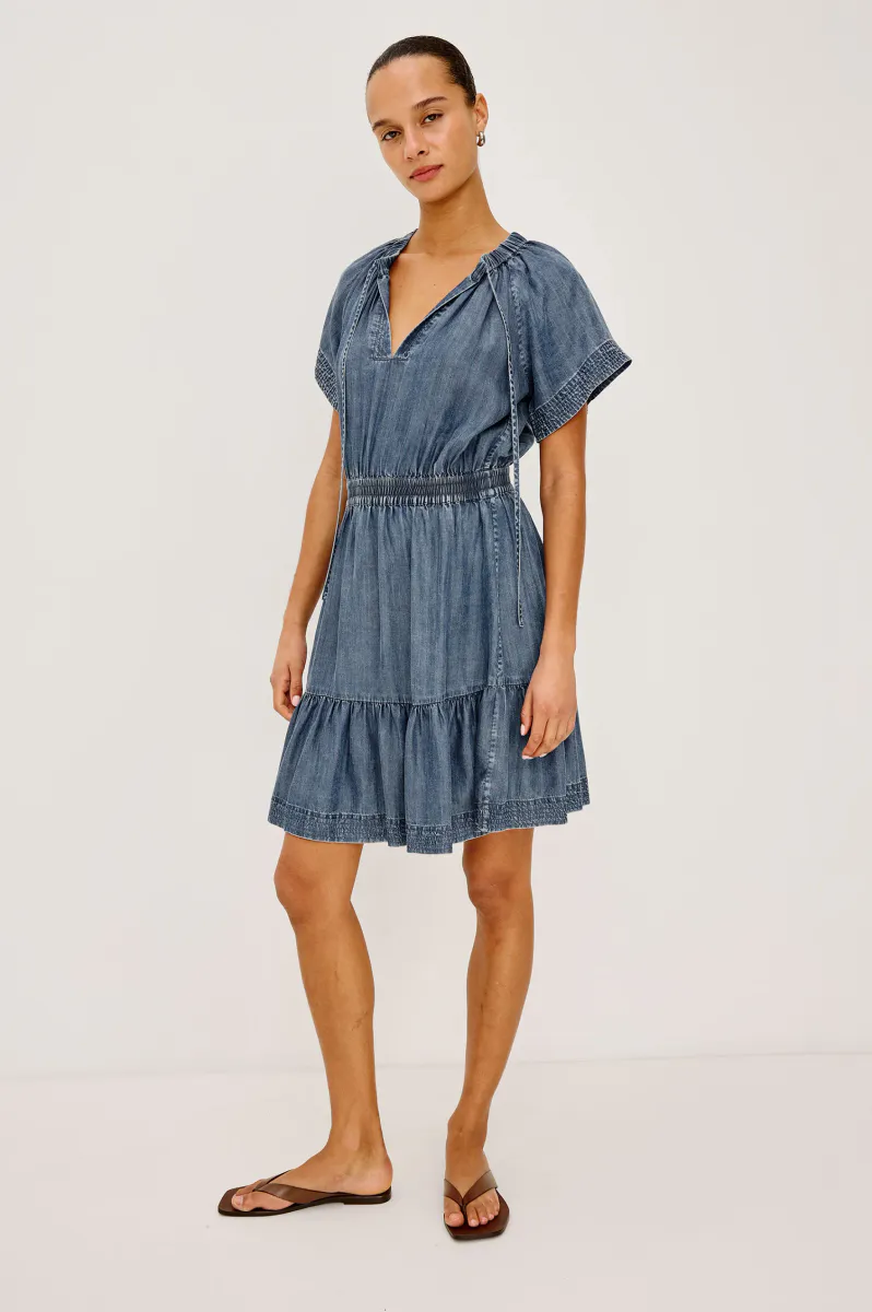 Rails Corvera Dress Blue Ridge 