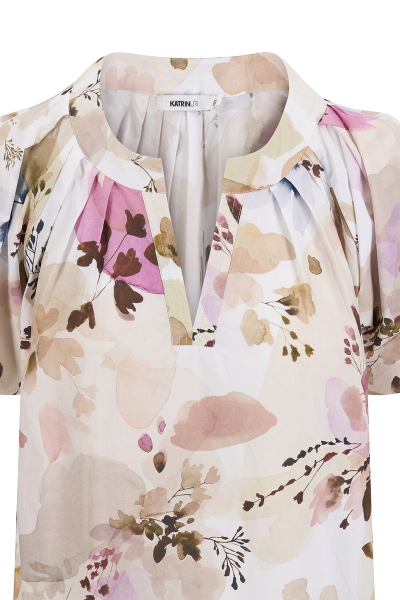 Katrin Uri Rouge Amanda Blouse Multi Blush 