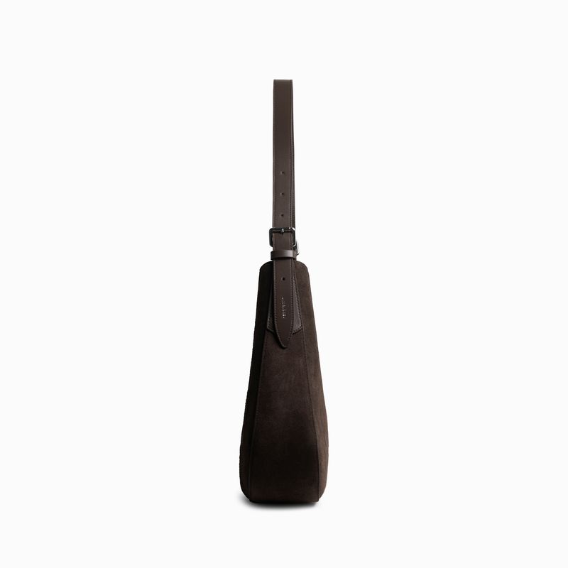 Jim Rickey Sling Sac Suede Truffle
