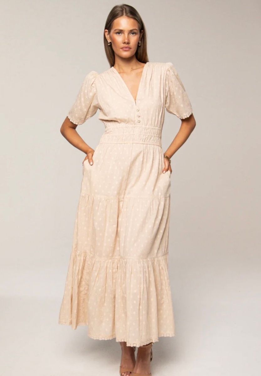 MISSMAYA Mina Dress Cookiedough 