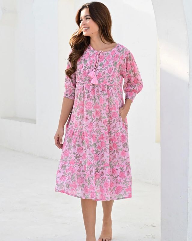 Anouska Love Shack Montpellier Smekkekjole Bobbin Pink