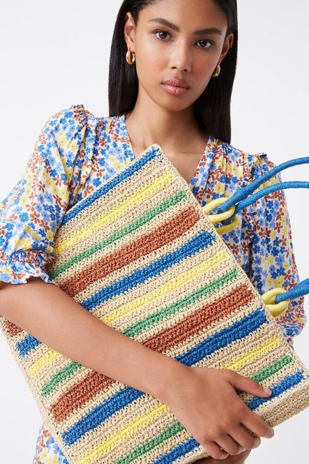 Hovedbilde Suncoo Avalon Raffia Tote Bag Multi