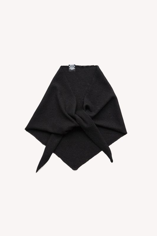 Aks Label Mina Merino Scarf Black 