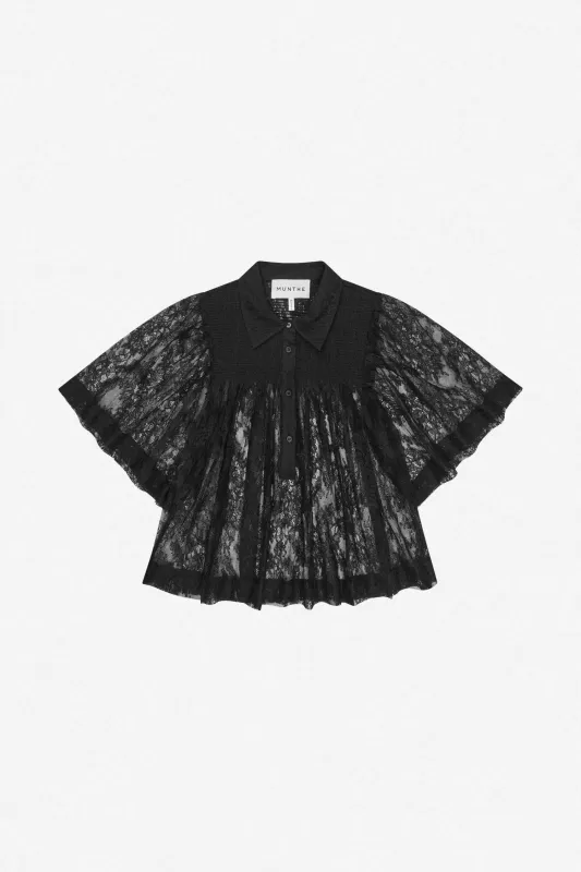 Munthe Camelly Top Black 