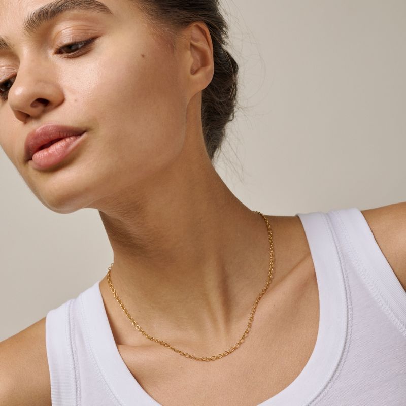 Enamel Necklace Charm Simple