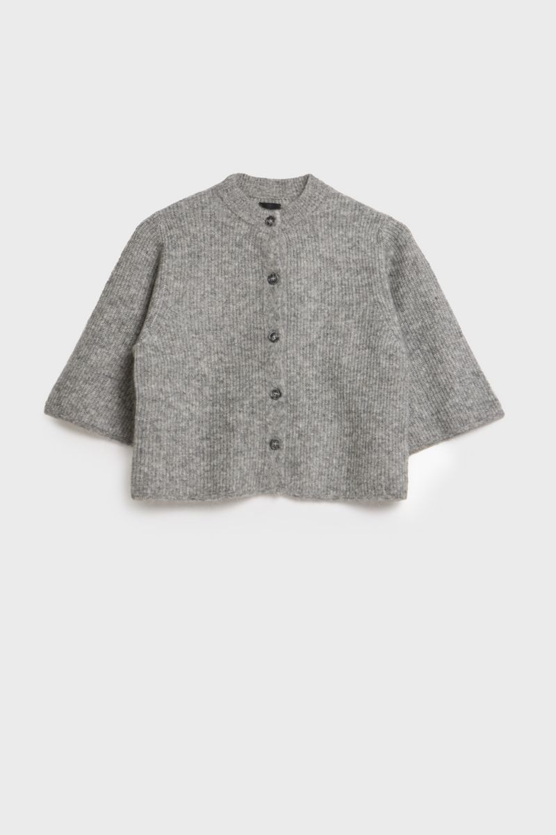 Aks Label Nolita Mohair Medium Grey Melange