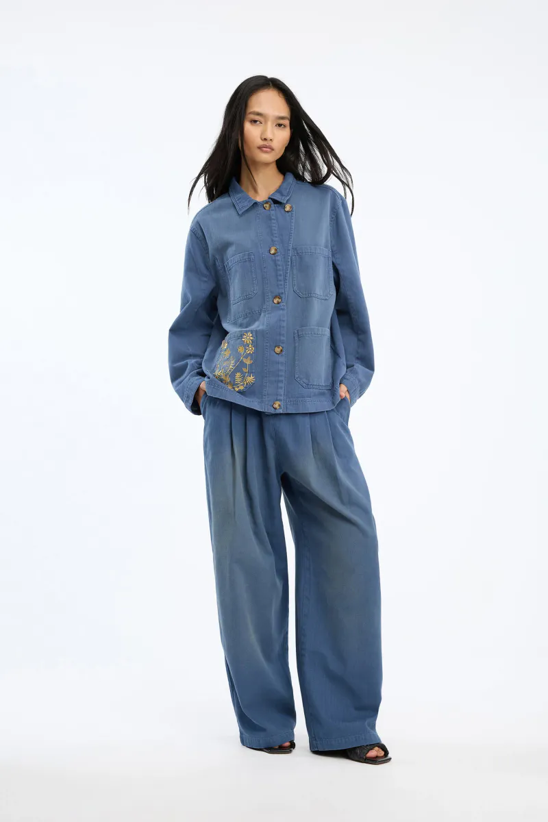 Munthe Bayan Outerwear Blue