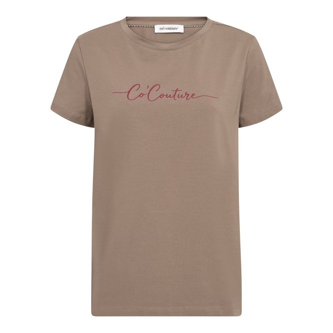 Hovedbilde  Cocouture Signature Cript Tee Walnut