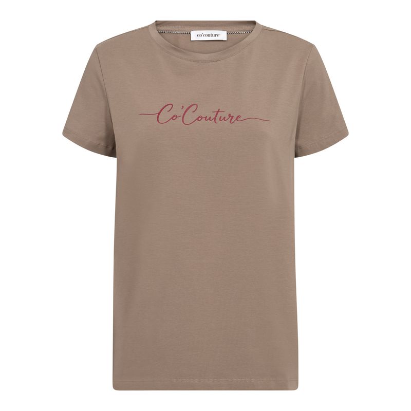  Cocouture Signature Cript Tee Walnut
