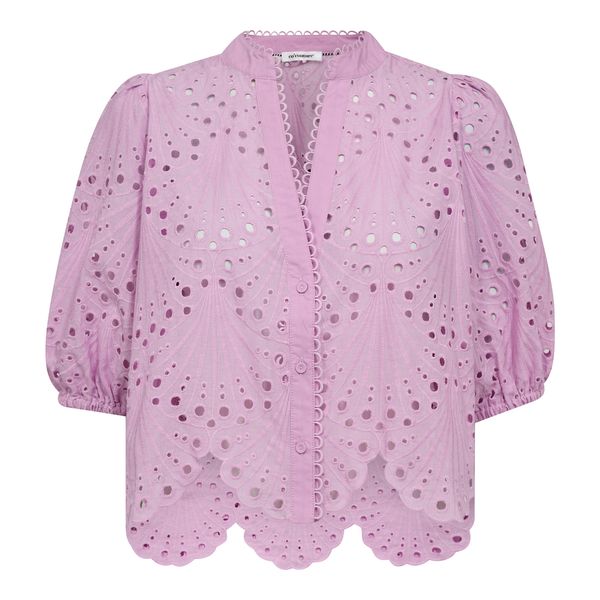 Bilde av  Co’couture Naya Anglaise Shirt Orchid
