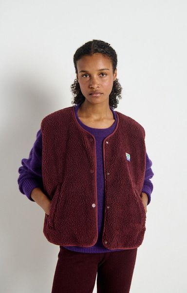 Hovedbilde American Vintage Vest Hoktown Burgundy Melange