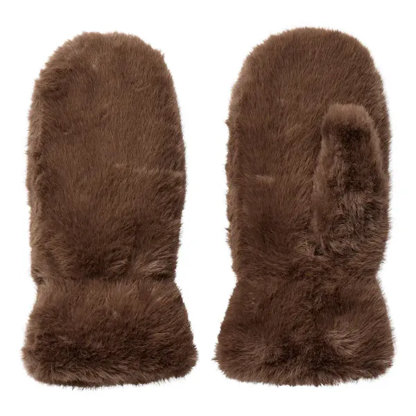 Hovedbilde Cocouture Penza Fur Mitten Mocca