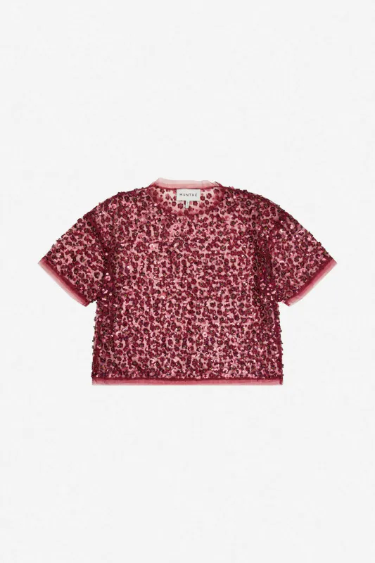 Munthe Caralee Top Bordeaux 